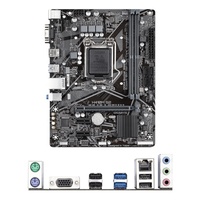 Carte mère GIGABYTE H410M-S2 M-ATX en bon état, compatible avec les processeurs Intel de 10e génération LGA1200, DDR4 double canal 64 Go, SATA H410 pour ordinateur de bureau