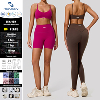 Ensembles de yoga personnalisés pour femmes, ensemble de yoga grande taille, soutien-gorge, short, leggings, effet push-up, confortables pour le yoga et le pilates