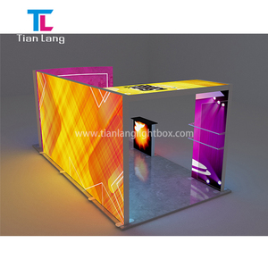 TianLang 10s Asamblea Pop up Caja de luz Pantalla Marco de aluminio Forma rectangular para Feria Comercial SEG o cabina de exposición - Product Image 6