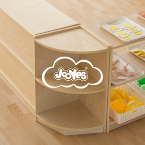 Design moderno mezzo cerchio <span class=keywords><strong>Cabinet</strong></span> di alta qualità bambino in legno scuola materna mobili per la scuola biblioteca giocattolo libro di stoccaggio - Product Image 1