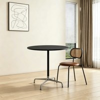 Table de négociation de style vintage, table à manger, bureau de luxe moderne et minimaliste pour petit appartement