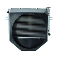 Radiateur hydraulique en aluminium pour chariot élévateur YX/H93D2 avec couvercle compatible H2000 Baoli Jixiang 490 Haute Qualité