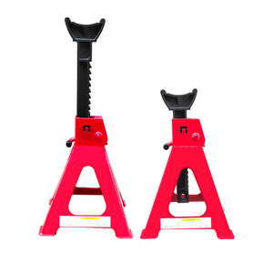 Puluoen PLE10244 6T Ağır Hizmet Tipi Çelik Katlanabilir Araç Kriko Sehpası, Araç Tamiri için Güvenlik Özellikleriyle - Product Image 1