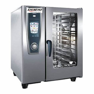 6 Khay Chế Biến Thực Phẩm Lò Nướng <span class=keywords><strong>Combi</strong></span> Thương Mại Sang Trọng Cho Chức Năng Nhà Gà Rán - Product Image 1