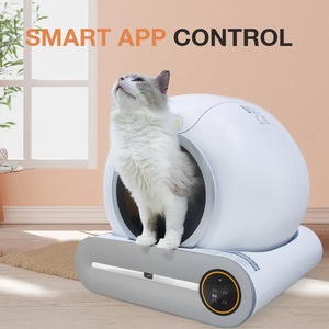Caja de arena automática para gatos, control inteligente por aplicación, cajas de arena de autolimpieza, caja de arena para gatos, suministros electrónicos para mascotas, inodoro para gatos - Product Image 2