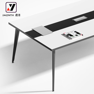 Table de formation professionnelle, meuble de bureau moderne, long, négociation - Product Image 5