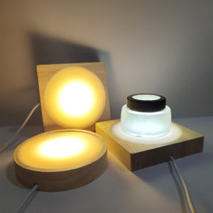 El Momento en que las Luces se Encendieron, Mi <span class=keywords><strong>Mundo</strong></span> Entero se Iluminó, la Base Difusora LED Circular es un Toque Romántico Solo para Ti - Product Image 5