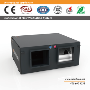 4000 M3/h Type de <span class=keywords><strong>plafond</strong></span> central <span class=keywords><strong>Flux</strong></span> bidirectionnel Ventilation d'air frais Économie d'énergie Système CVC <span class=keywords><strong>Vmc</strong></span> <span class=keywords><strong>Double</strong></span> <span class=keywords><strong>Flux</strong></span> - Product Image 3