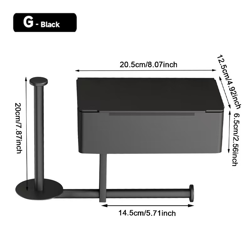 double pole black