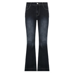 Pantalones Vaqueros Ajustados <span class=keywords><strong>de</strong></span> Pierna Recta para Mujer, Color Sólido, Estilo Urbano Elegante, Cintura Baja - Product Image 6