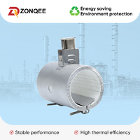 Chauffe-bandes céramiques électriques industriels 230 V 750 W à refroidissement par air pour fûts de machines d'extrusion