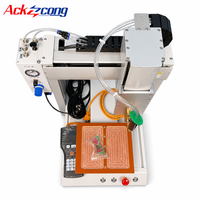 Machine de distribution automatique de colle de haute précision Ackzcong pour le polissage de téléphones portables, colle imperméable, distribution de colle AB