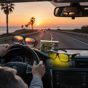 Peiyong Modelo 1362, Paquete de 2 Lentes de Sol Polarizadas con Degradado de Moda para Hombre y Mujer, Ligeras, Protección para Conducir de Día y de Noche - Product Image 3