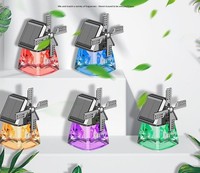 Diffuseur de parfum de voiture automatique rotatif à énergie solaire de luxe, aromathérapie moderne, parfum longue durée, désodorisation de l'air, Cologne, nouveau bureau