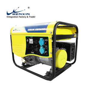 Générateur d'essence portable 1-10 kW pour extérieur, 220 V, refroidissement par air, monophasé/triphasé WX-5500E pour usage domestique et industriel - Product Image 2