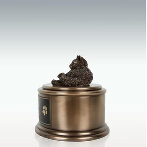 WeiVista reçine evcil hayvan vazosu kedi kremasyon kül kutusu anıt heykel fabrika toptan - Product Image 3