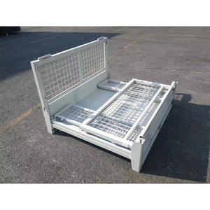 Industrial Steel <strong>Foldable</strong> <strong>Container</strong> for Automotive Parts-<strong>Stackable</strong> &amp; Mobile - Product Image 5