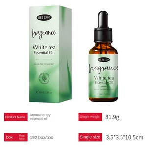 Olio Essenziale Aromaterapico Idrosolubile per Commercio Estero Transfrontaliero, 30ml, Fragranza Tè Bianco Oceanico e Sandalo, per Umidificatore - Product Image 5