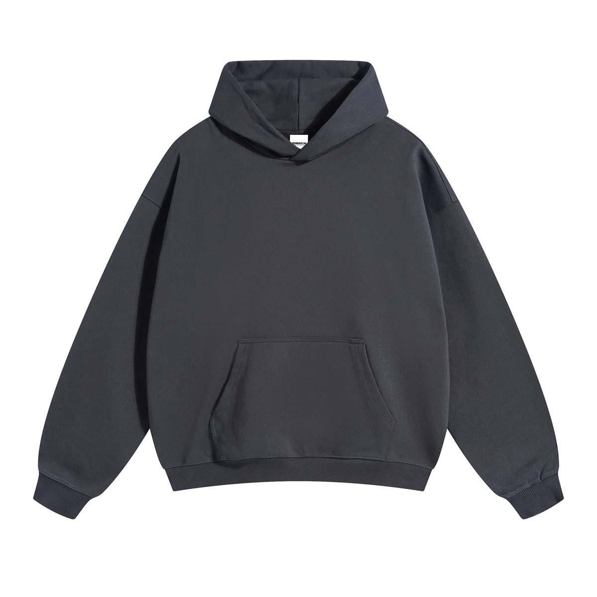 Top gris oscuro