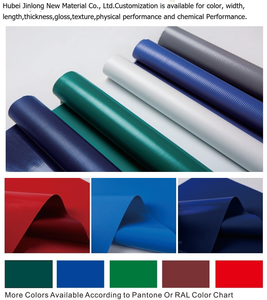 Lona de PVC Brillante Impermeable y Resistente de 680 g/m² en Rojo y Amarillo, Rollo de Vinilo para Carpas de <span class=keywords><strong>Circo</strong></span> - Product Image 5