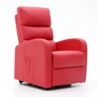 JKY เก้าอี้โซฟาปรับขึ้นได้สำหรับผู้สูงอายุ,เฟอร์นิเจอร์ทันสมัยทำจากหนัง PU ระบายอากาศได้ดีมีระบบทำความร้อนและการนวด