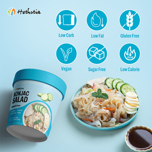 Salade de nouilles shirataki konjac instantanées saveur vinaigrette, adaptées <span class=keywords><strong>au</strong></span> régime cétogène, en boîte pour adultes - Product Image 3