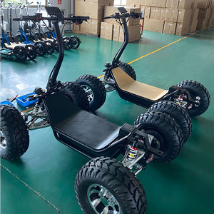 Scooter Todoterreno Plegable de Alta Potencia con Motor de 10000 W, Velocidad de 50 mph, Batería Doméstica de 60 V y 50 Ah, 4 Ruedas, 4x4 - Product Image 2