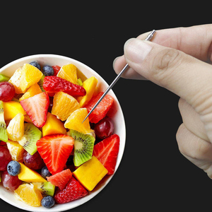 つまようじホルダーキーホルダー - 防水ステンレススチールつまようじボックスコンテナ＆2つのチタンつまようじ超軽量トラベルキット - Product Image 6