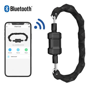 बाइक सुरक्षित एंटी चोरी ब्लूटोथ स्मार्ट चेन लॉक - Product Image 6