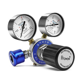 Konektor outlet <span class=keywords><strong>Gas</strong></span> standar Jerman kustom 2.5*25MPa Regulator tekanan oksigen medis untuk mesin anestesi - Product Image 1