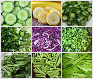 Automático 4 en 1 Greeny and Leafy Cube Verduras Ensalada Cebollín Máquina transportadora de corte Smart Into Cubes Italia - Product Image 2