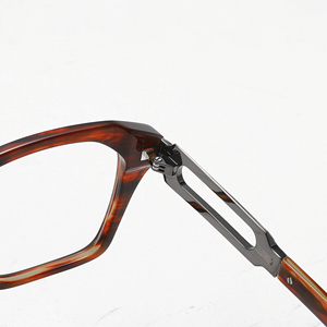 Gafas Rectangulares de Montura Completa, Lentes de Resina de Color Sólido, Anti Luz Azul, Unisex, para Uso Diario - Product Image 3
