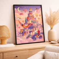Impressions d'art sur papier grand format personnalisées, affiche murale, image pour salon, photo, illustration, impression Giclée, œuvre d'art pour la décoration de la maison