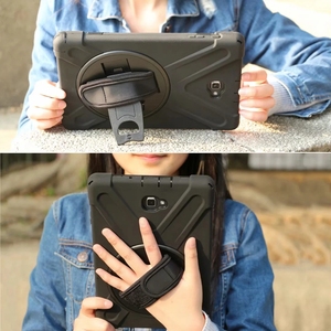 Ốp Lưng Chống Sốc Hạng Nặng Cho Samsung Galaxy Tab 10.1 Với S-Pen 2016 P580/P585 Vỏ Máy Tính Bảng Có Dây Đeo Tay Chân Đế Tích Hợp - Product Image 5