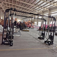 ASM-L2052 - Equipo de Gimnasio para el Hogar al Mejor Precio, Máquina de Fitness para Fisicoculturismo, Máquina Smith Multifuncional