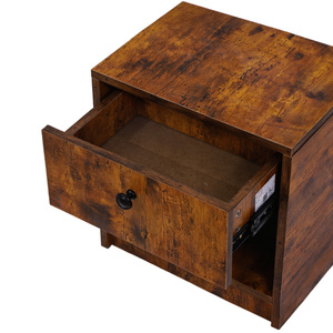 Mesa de Noche de Madera con Compartimento Secreto Oculto, Mesa de Noche Multifuncional para Dormitorio, Venta Directa de Fábrica - Product Image 5
