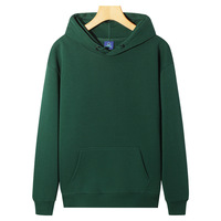 Vente en gros de sweats à capuche personnalisés en tricot lourd de 300 grammes, style automne, décontractés, avec logo imprimé, broderie unisexe, sweats à capuche pour hommes et garçons