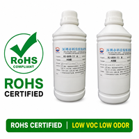 Pegamento de Poliuretano de Dos Componentes Universal KEJIA KJ-809-11, Adhesivo de Secado Rápido, Impermeable y Resistente a Impactos para Trabajos en Madera