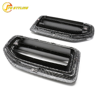 Grille avant en fibre de carbone sèche G87 style YG pour BMW G87 M2, aérations de pare-chocs avant en carbone véritable, kits de carrosserie de remplacement