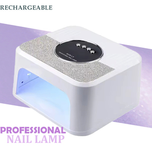 Lampe à ongles LED UV intelligente, source de lumière automatique, sécheuse de vernis gel pour plusieurs types de gels, manucure à domicile ou en salon - Product Image 1