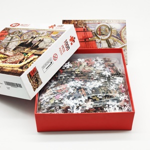 Stampo da taglio gratuito Design personalizzato giocattolo di carta giochi di <span class=keywords><strong>Puzzle</strong></span> per adulti 100 500 <span class=keywords><strong>2000</strong></span> <span class=keywords><strong>pezzi</strong></span> Mini Art Jigsaw <span class=keywords><strong>Puzzle</strong></span> Box 1000 <span class=keywords><strong>pezzi</strong></span> - Product Image 2