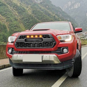 Grille de pare-chocs avant de voiture, grilles de course, calandre pour Toyota Tacoma 2016-2022, kit carrosserie, accessoires automobiles - Product Image 4