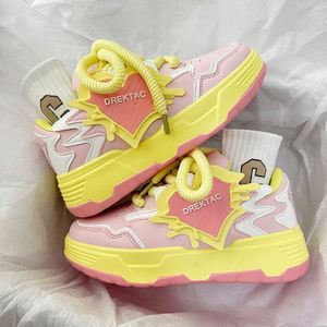 Zapatillas Blancas de Moda, Diseño Novedoso 2026, Suela Gruesa, Calzado Casual para Mujer, para Uso Diario y Deportivo - Product Image 6