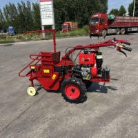 Mini Moissonneuse à Maïs Manuelle pour la Récolte du Maïs, Machine à Décortiquer et à Ramasser le Maïs pour Petites Exploitations