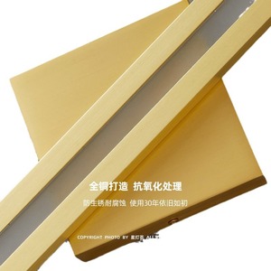 Lámpara de Pared de Lujo de Estilo Nuevo 2024 para Sala de Estar, Tira Larga de Alta Calidad con Decoración de Rejilla para Fondo de TV, Pared de Dormitorio - Product Image 2