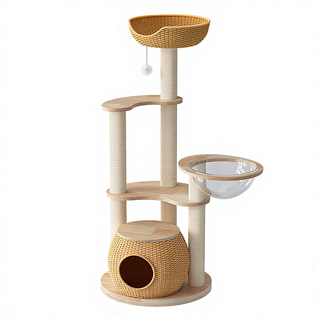 Nid pour chat capsule spatiale kaki