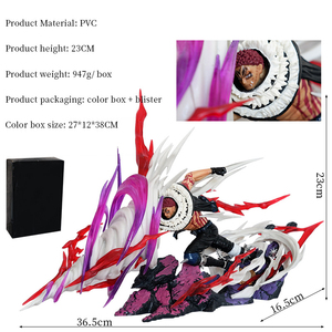 Venta al por mayor 23cm figura de acción Anime dibujos animados modelo <span class=keywords><strong>One</strong></span> Pieces <span class=keywords><strong>Charlotte</strong></span> Katakuri PVC figurita Big Mom Katakuri juguete para niños - Product Image 2