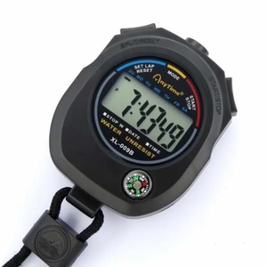 Chronomètre électronique <span class=keywords><strong>de</strong></span> sport, chronomètre <span class=keywords><strong>d</strong></span>'arbitre, double mémoire, alarme hebdomadaire, affichage <span class=keywords><strong>de</strong></span> l'heure 12/24H, montre pour les coureurs sportifs - Product Image 3