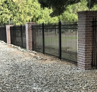 YL METAL Nouveau design Garde-corps de balcon en aluminium avec poteau de balustrade