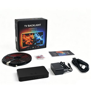 Kit de rétroéclairage TV Sync Box, bande LED RGBIC, <span class=keywords><strong>Ambilight</strong></span> 4K 60Hz, synchronisation des couleurs pour TV, console de jeu, appareil de streaming - Product Image 1